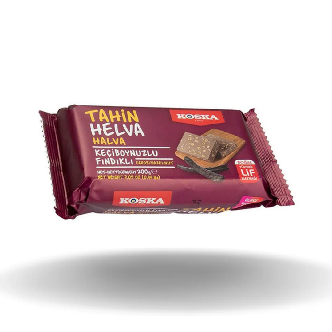 Koska Keçiboynuzlu Fındıklı Tahin Helvası 200 Gr