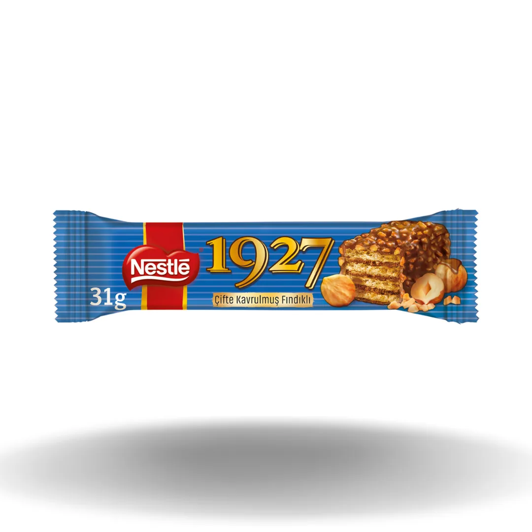Nestle Gofret 1927 Findık Parçalı Sütlü 31 Gr