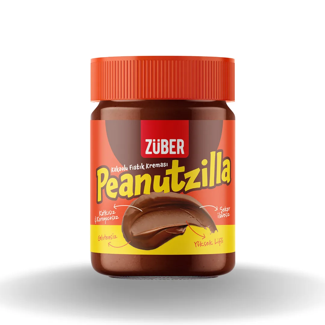 Zuber Peanutzilla Kakaolu Fıstık Ezmesi 315 Gr