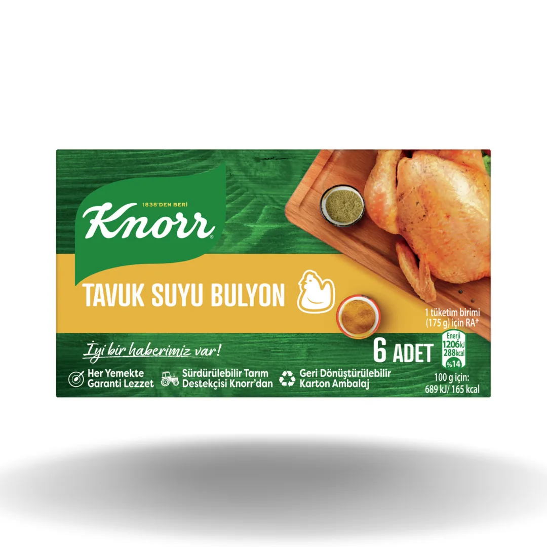 Knorr Tavuk Bulyon 3 Lt 6'lı 60 Gr