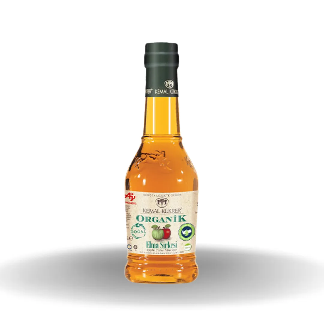 KEMAL KÜKRER ORGANİK ELMA SİRKESİ 500 ML CAM