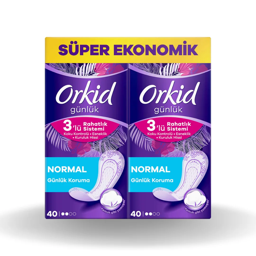 Orkid Günlük Ped Normal 80'li