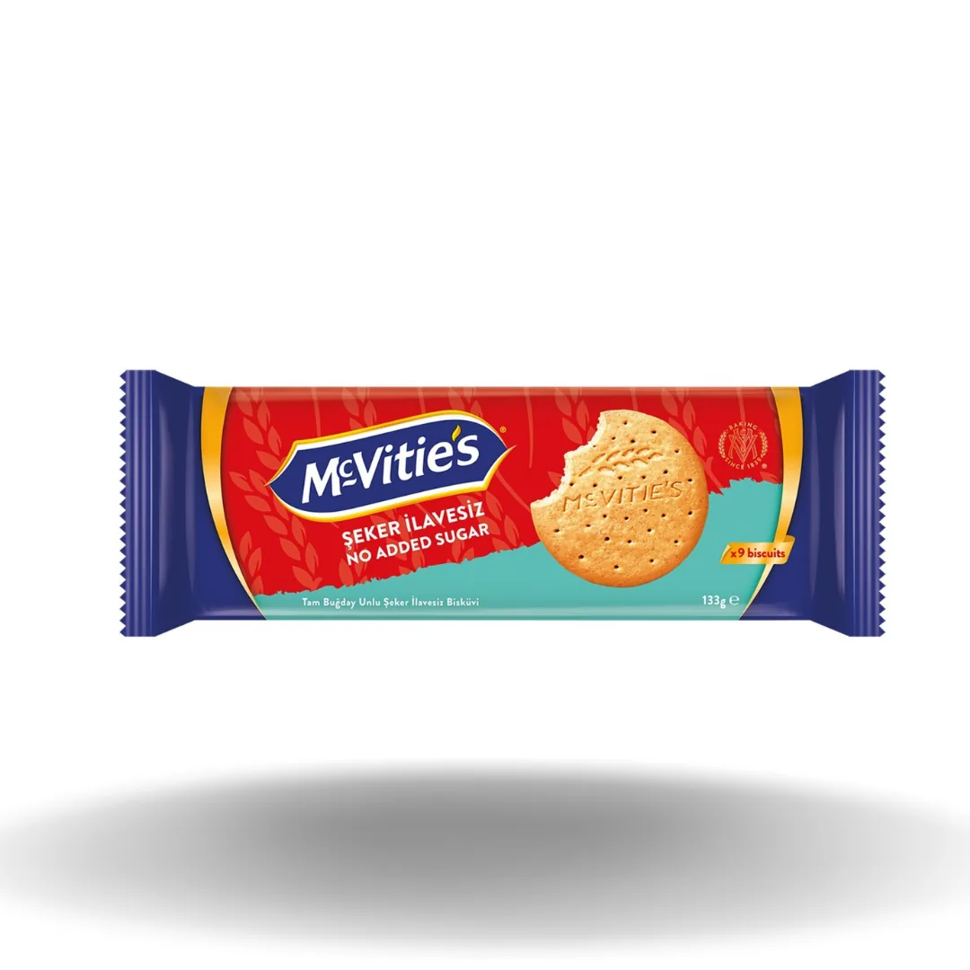 McVities Digestive Şekersiz Bisküvi Original 133 Gr