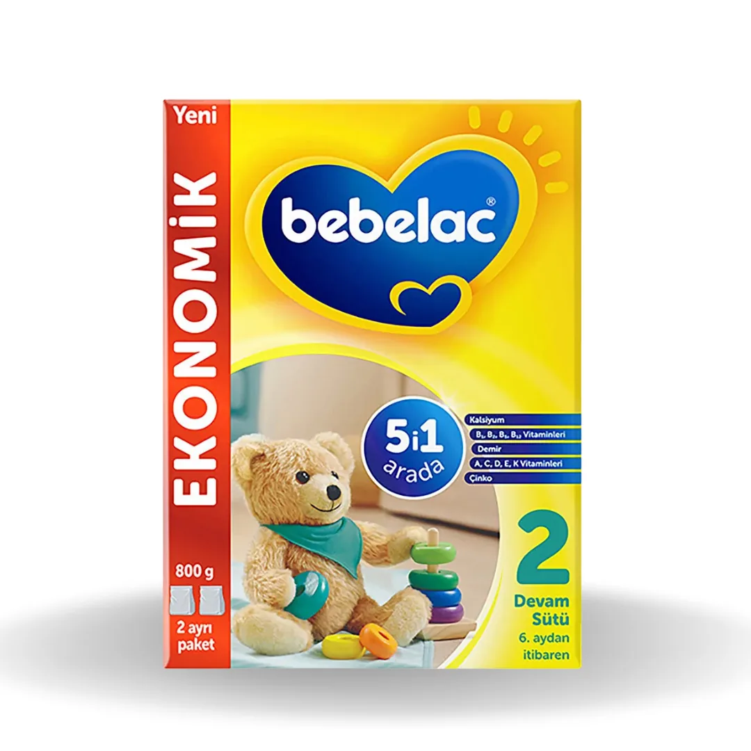 Bebelac Devam Sütü No:2 800 Gr