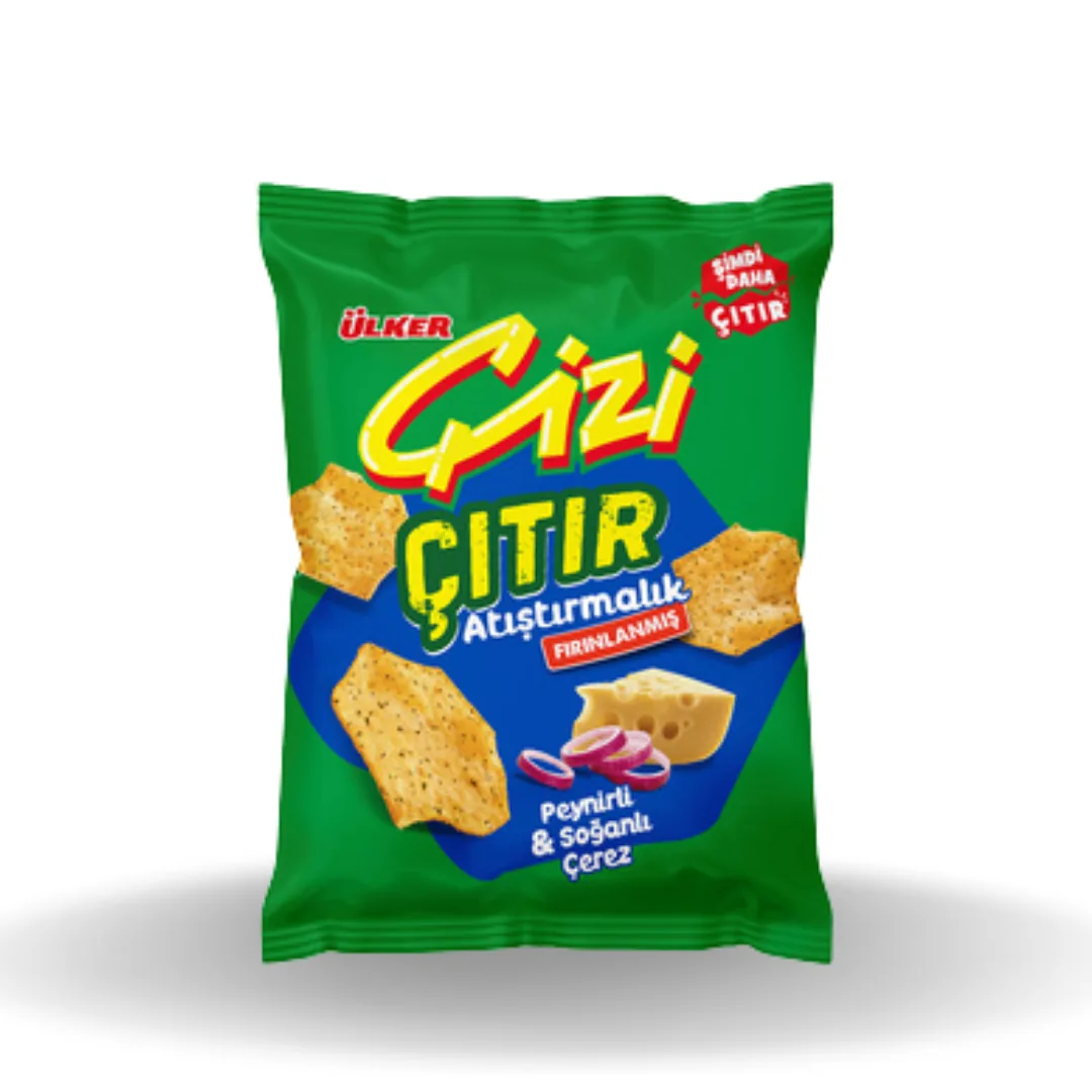 Ülker Çizi Çıtır Peynir & Soğan Aromalı 50 Gr