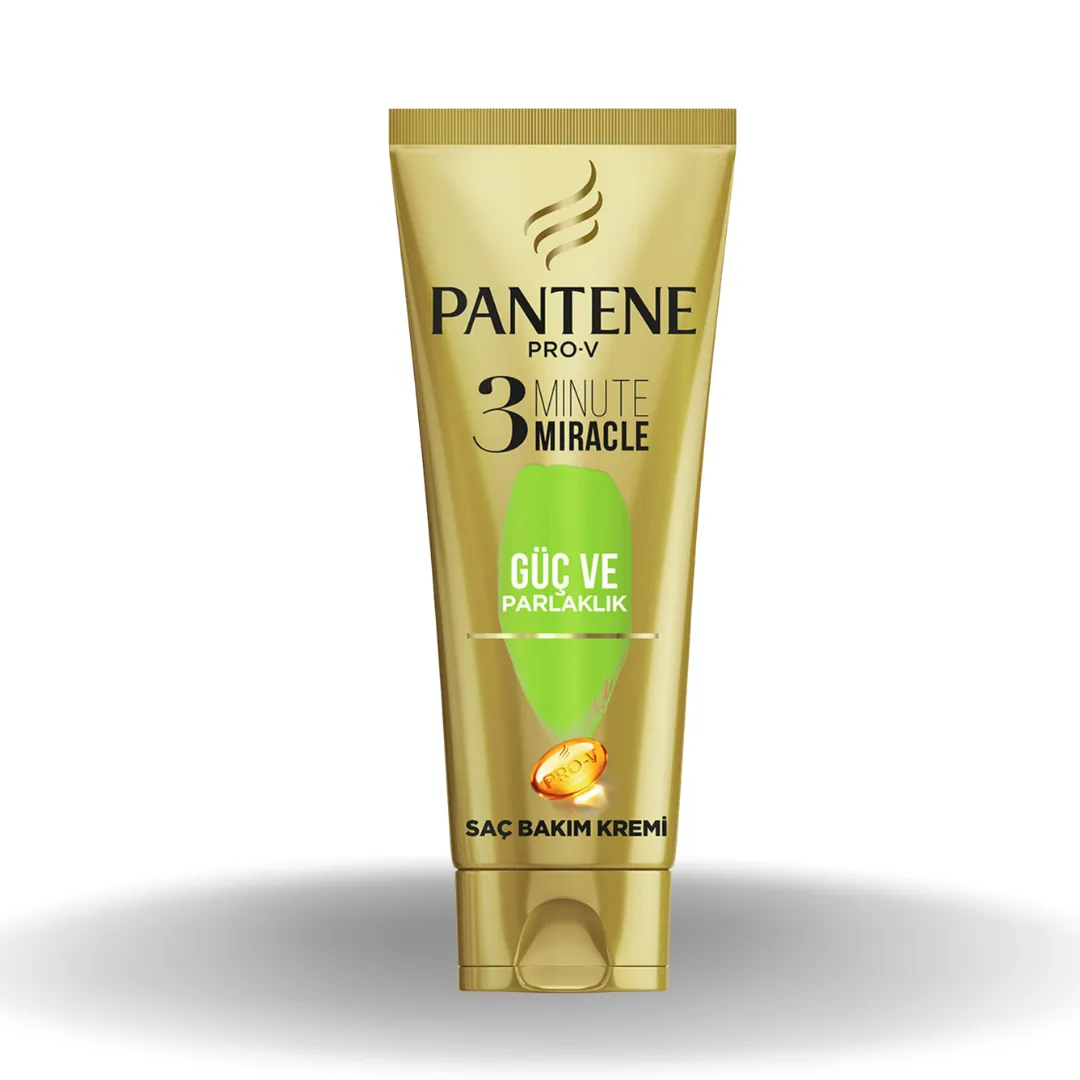 Pantene 3 Min Güçlü Parlak Maske Saç Kremi 200 Ml