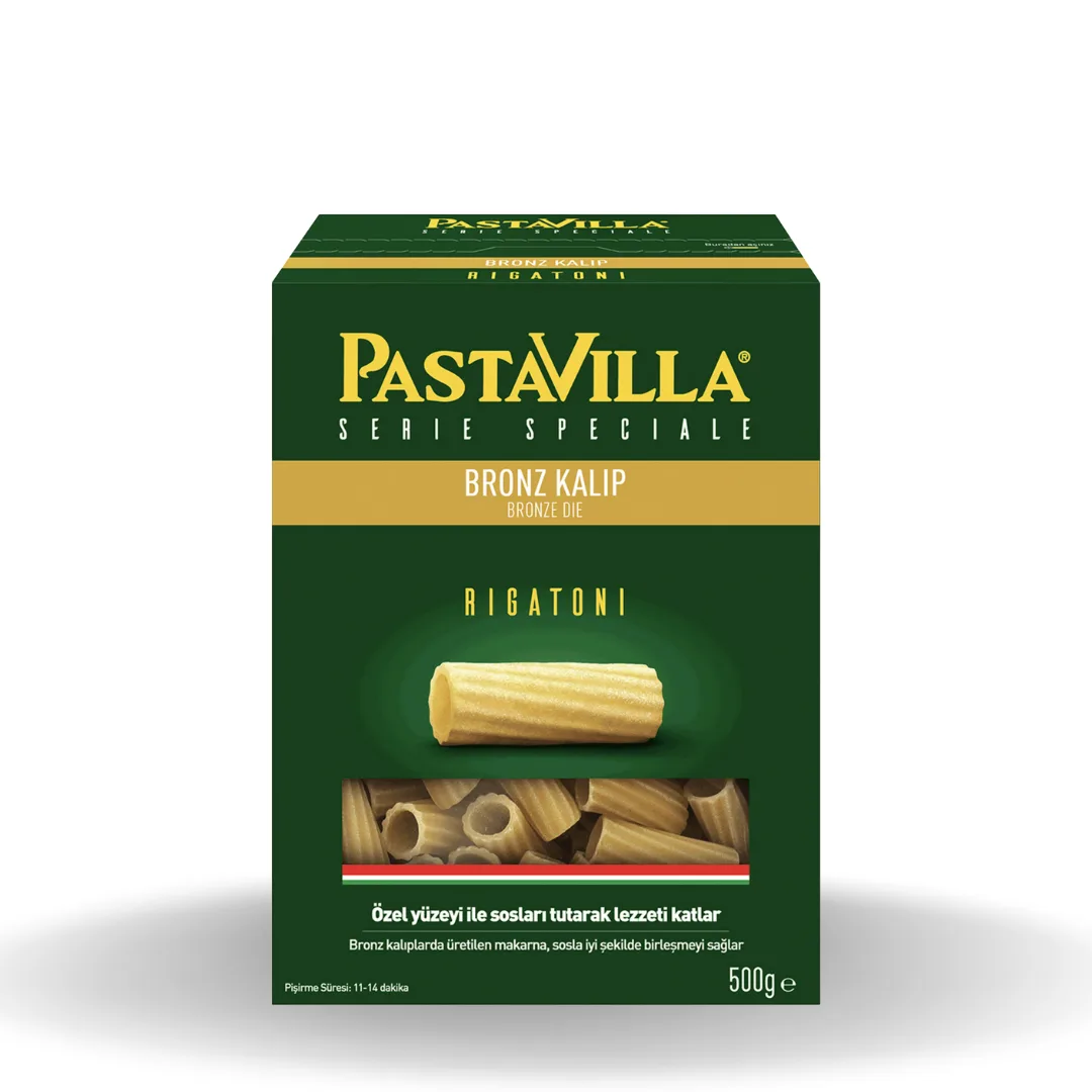 Pastavilla Makarna Bronz Kalıp Rigatoni 500 Gr