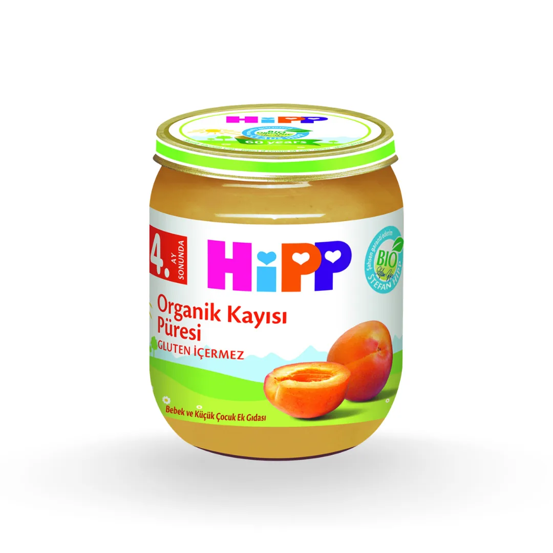 Hipp Organik Kayısı Püresi 125 Gr
