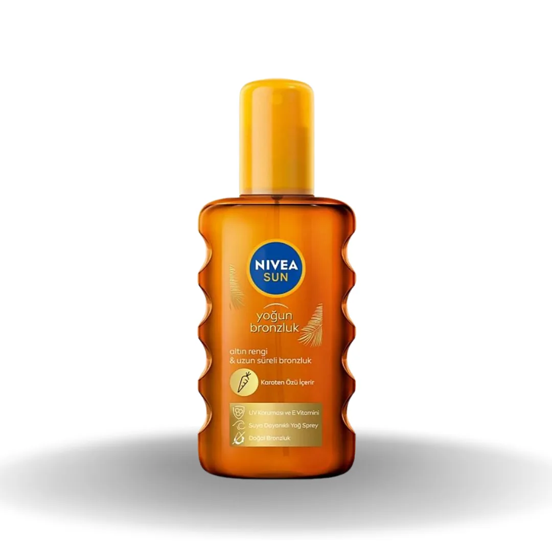Nivea Sun Bronz Karoten Özlü Güneş Yağı 200 Ml