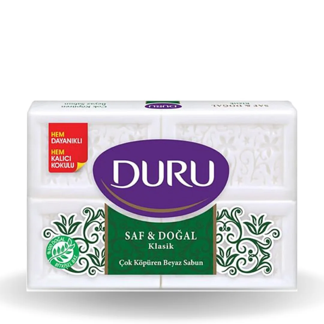 Duru Klasik Saf Doğal Kalıp Sabun 4x200 Gr 800 Gr