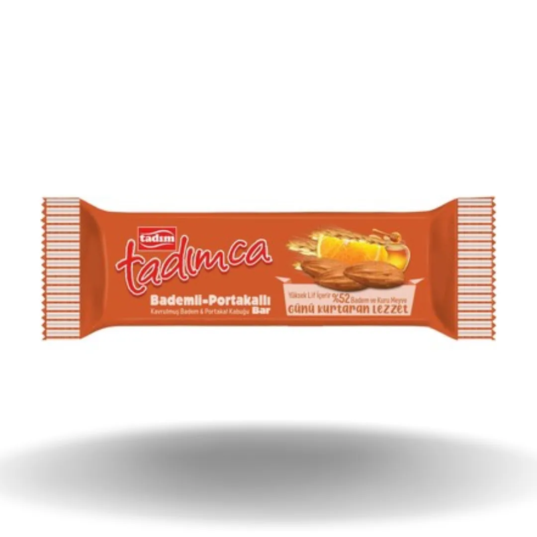 Tadımca Bar Badem Portakal 30 Gr