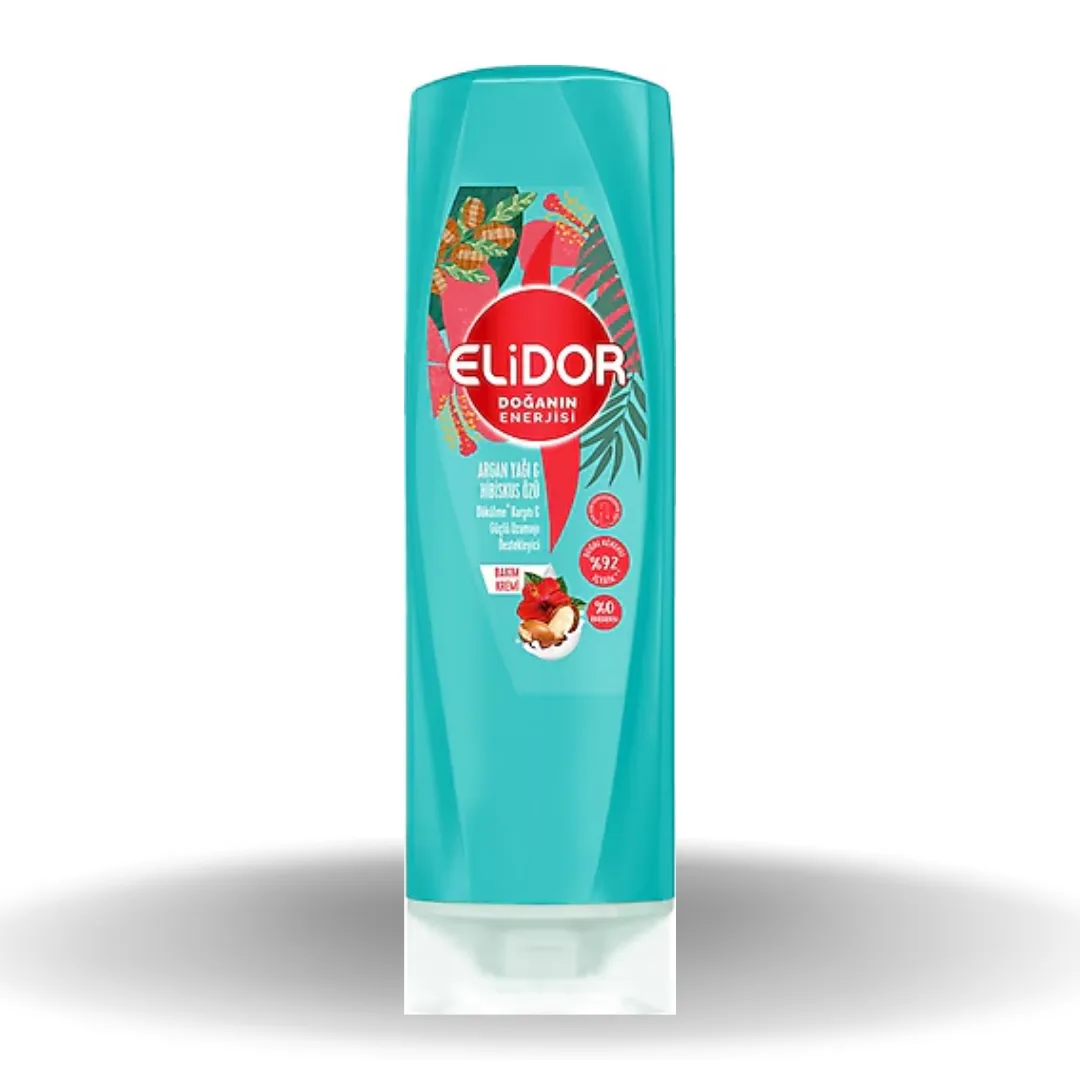 Elidor Argan Yağı ve Hibiskus Saç Bakım Kremi 350 ml