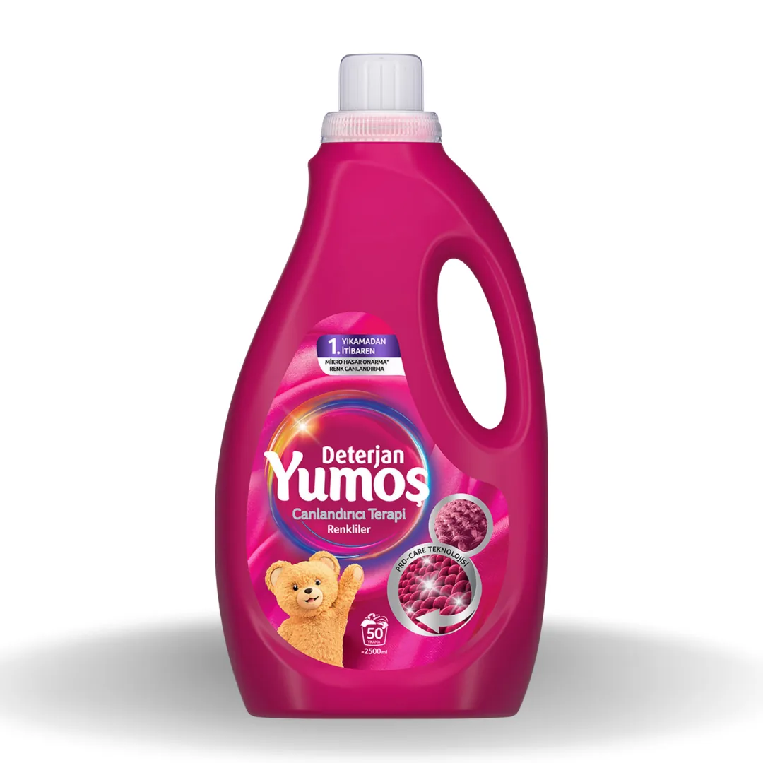 Yumoş Renkliler Sıvı Deterjan 2500 Ml