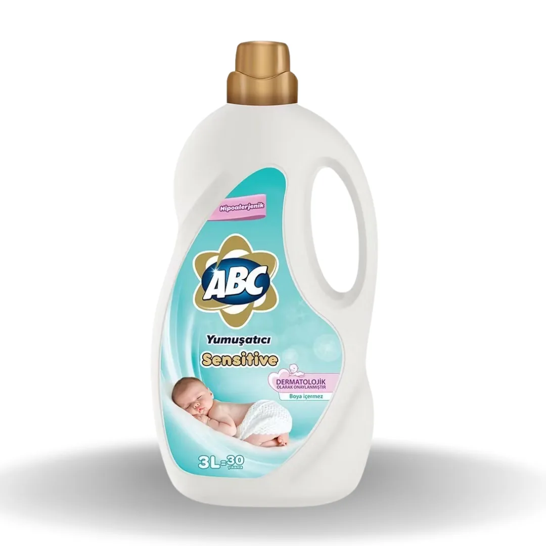 Abc Soft Sensitive Çamaşır Yumuşatıcı 3 Lt