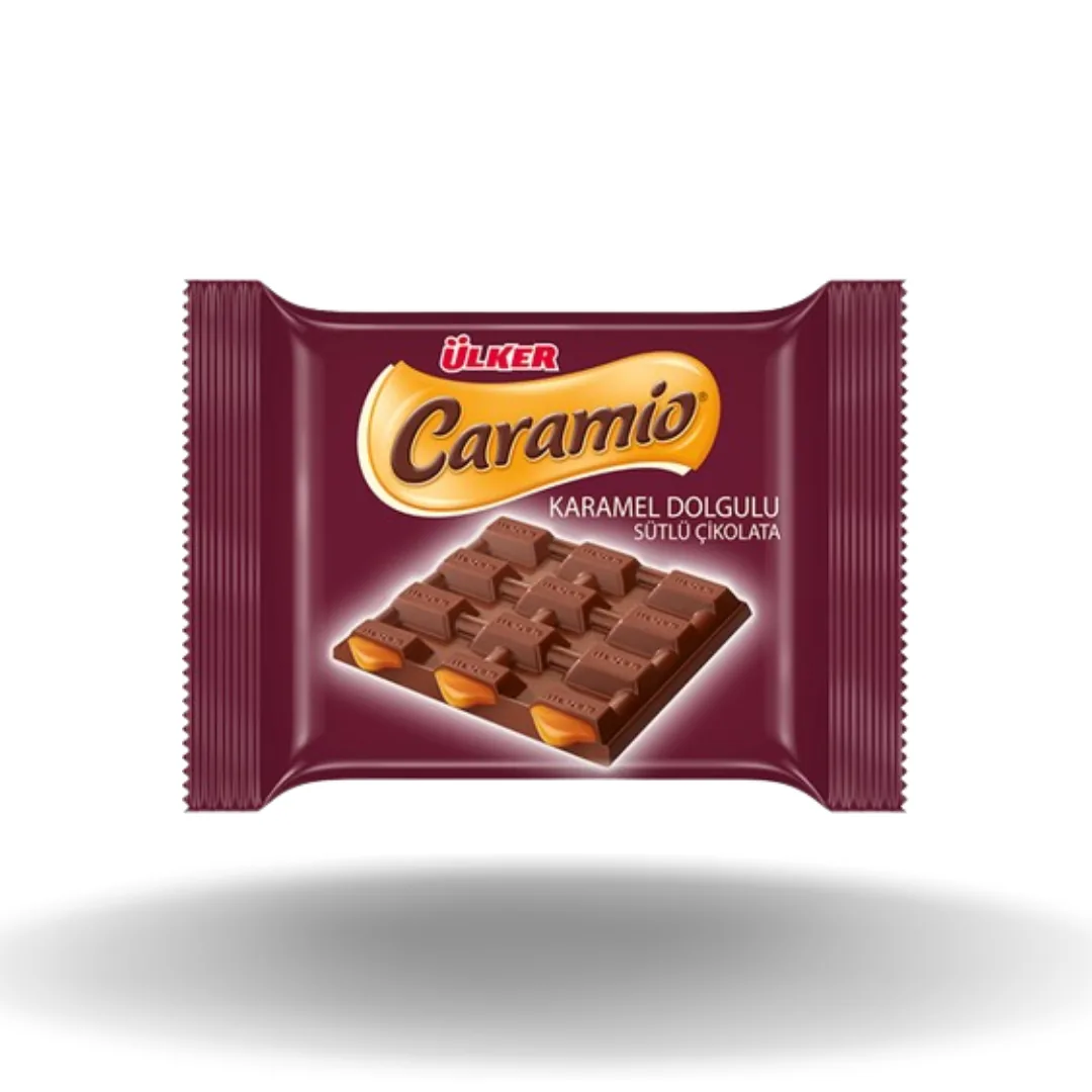 Ülker Caramio Karamelli Kare Çikolata 55 Gr