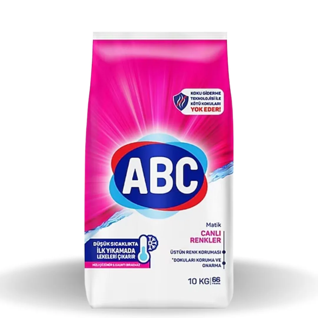 Abc Matik Canlı Renkler 10 Kg