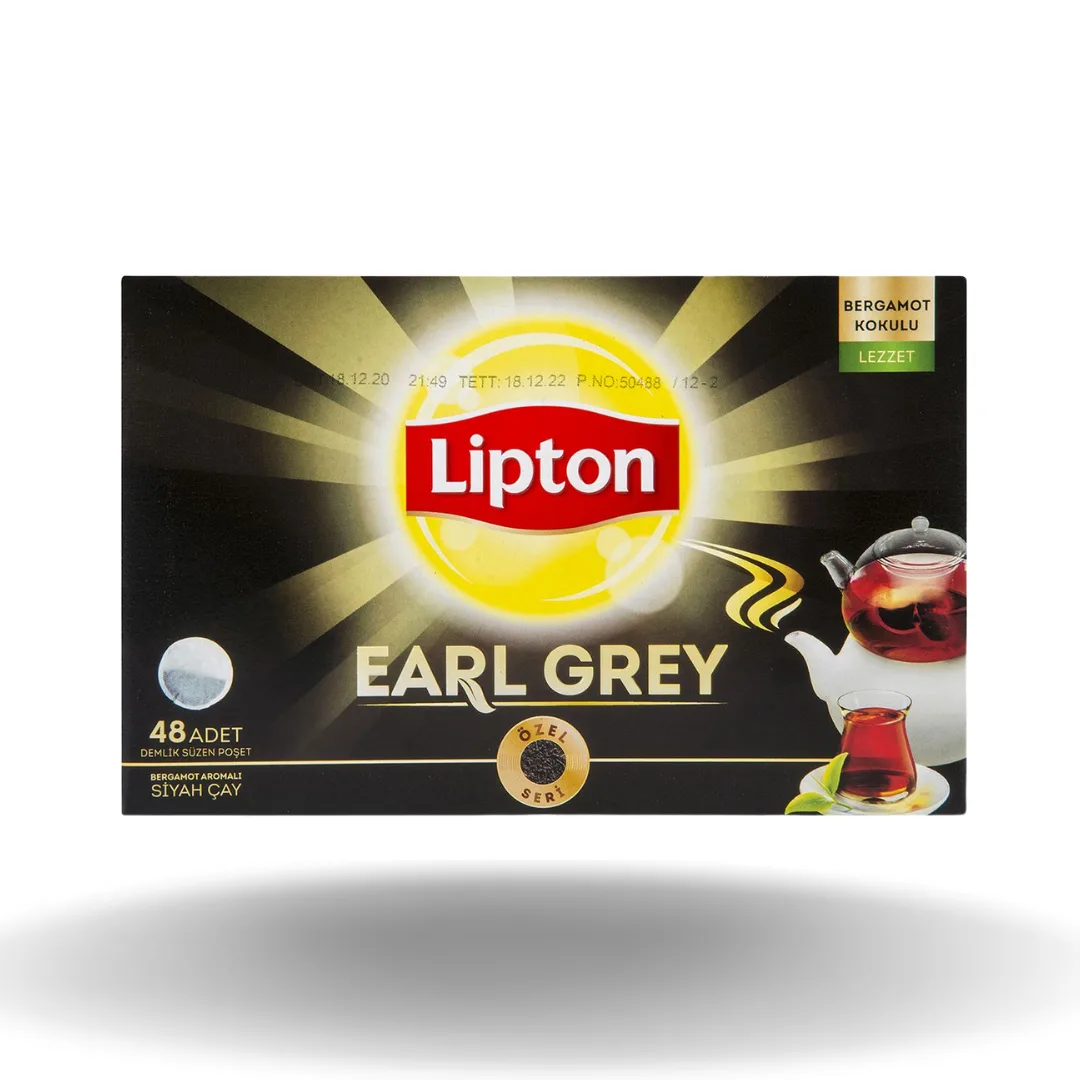 LİPTON EARLY GREY DEMLİK ÇAY 48'Lİ