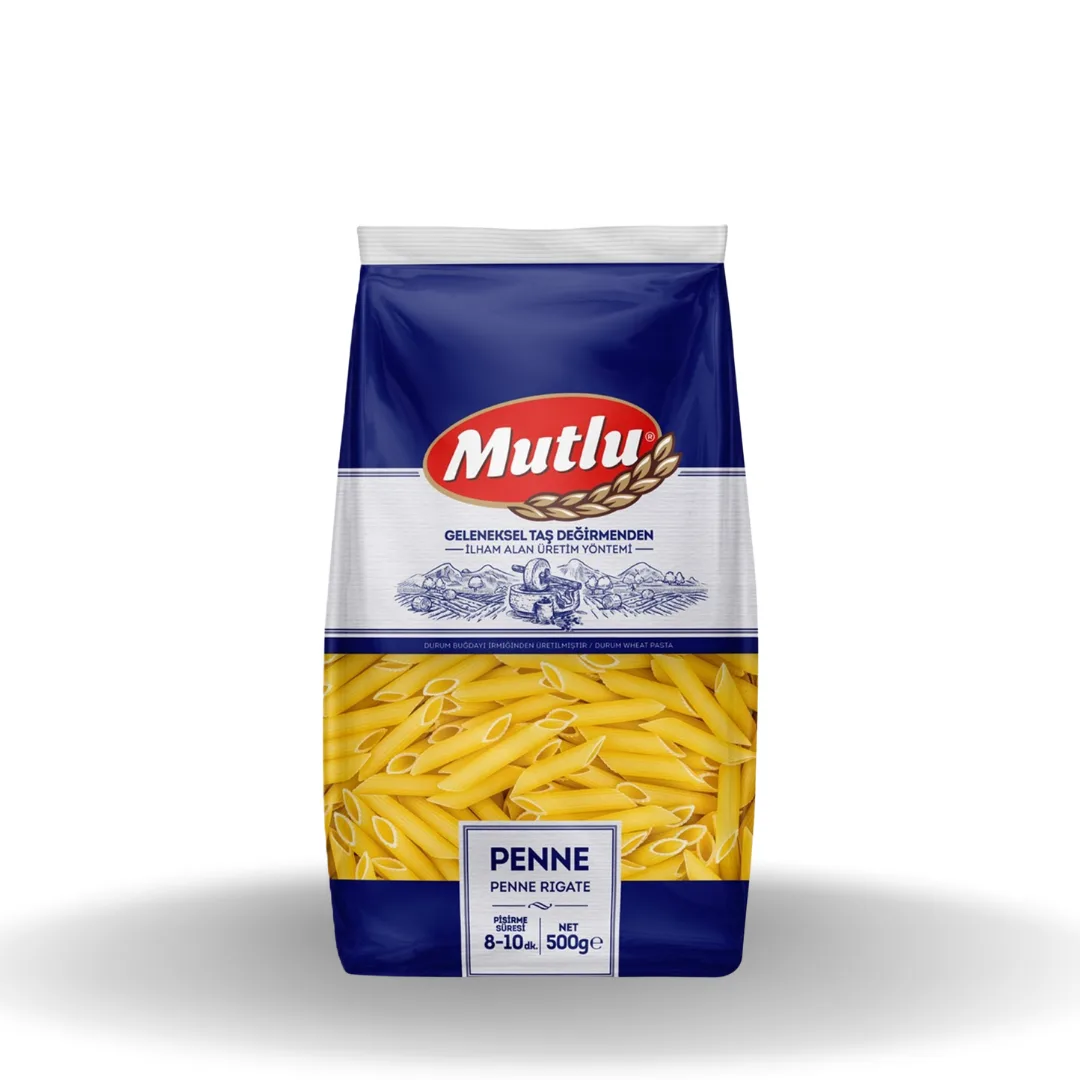 Mutlu Penne Kalem Makarna 500 G