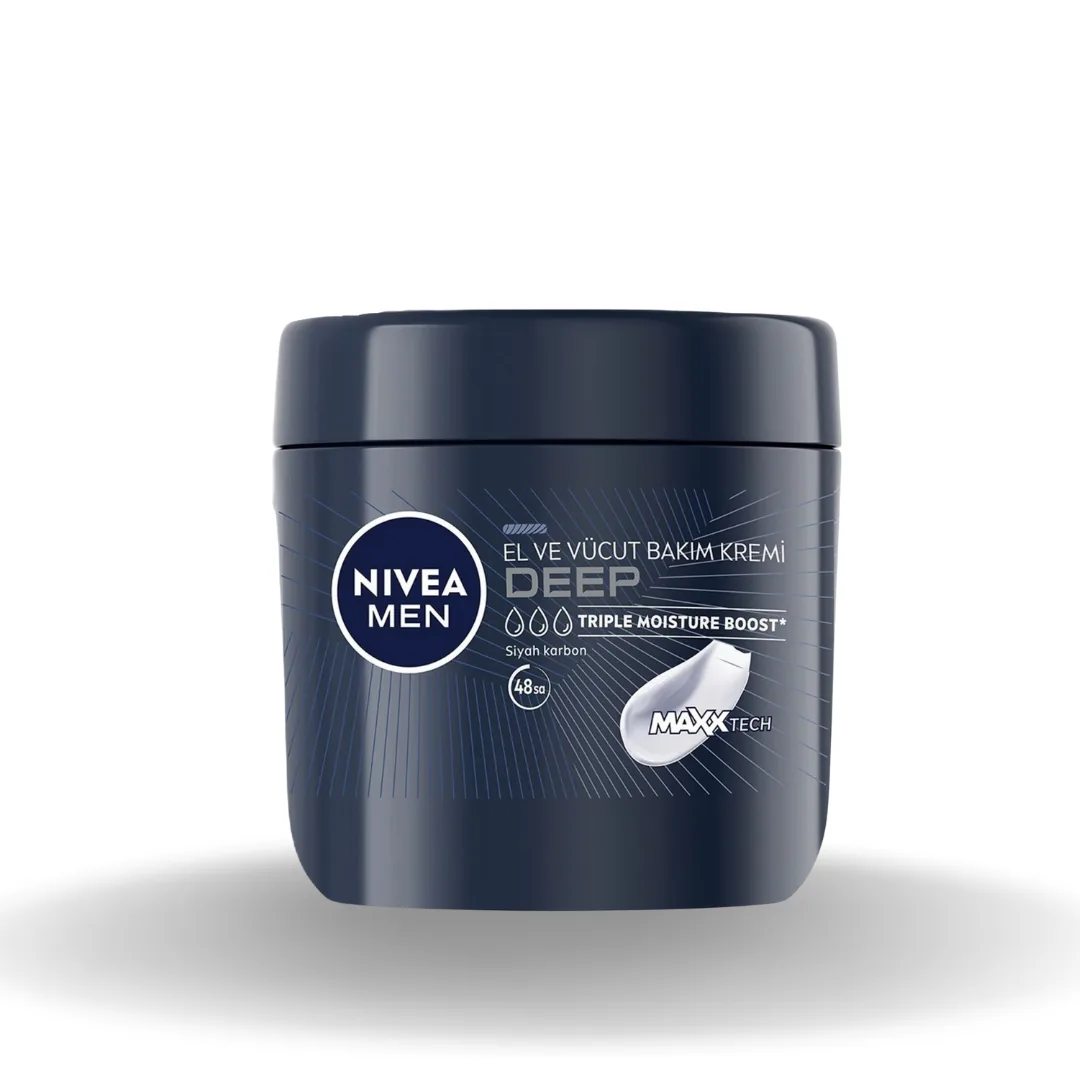 Nivea Kavanoz Deep Men El Ve Vücut 400Ml