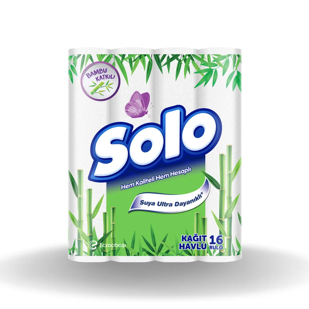 Solo Kağıt Havlu 16 LI Bambu