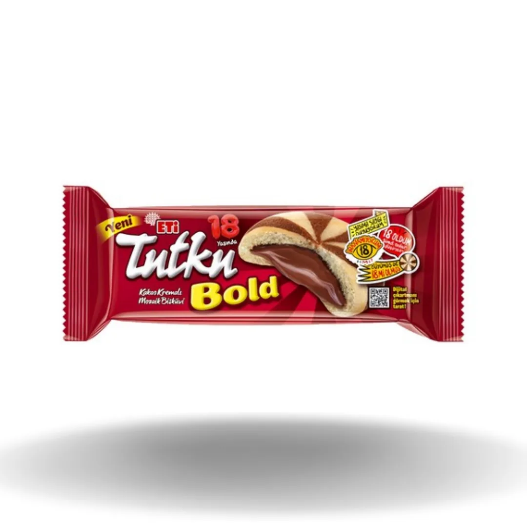 Eti Tutku Kakaolu Bisküvi Bold 138 Gr