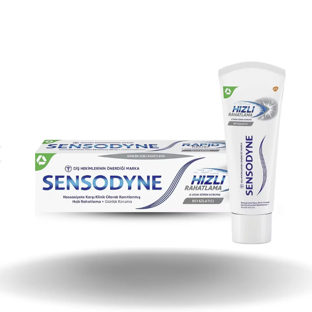 Sensodyne Hızlı Rahatlama Beyazlatıcı 75 Ml