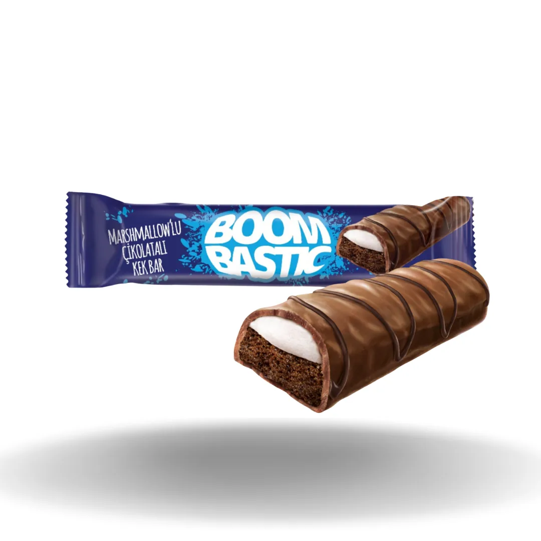 Şölen Boombastic Marshmallow Çikolatalı Kek Bar 40 Gr