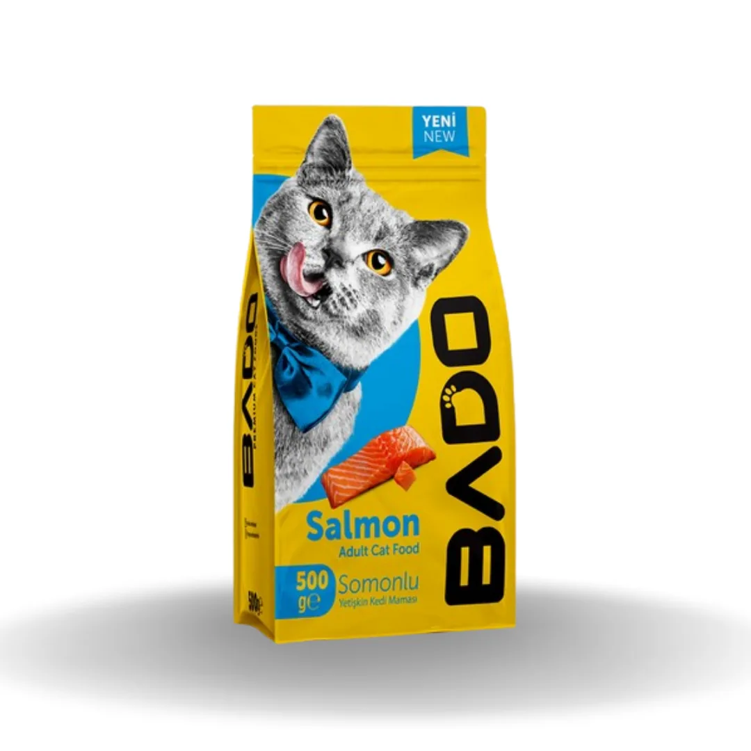 Bado Yetişkin Kedi Maması Somonlu 500 Gr