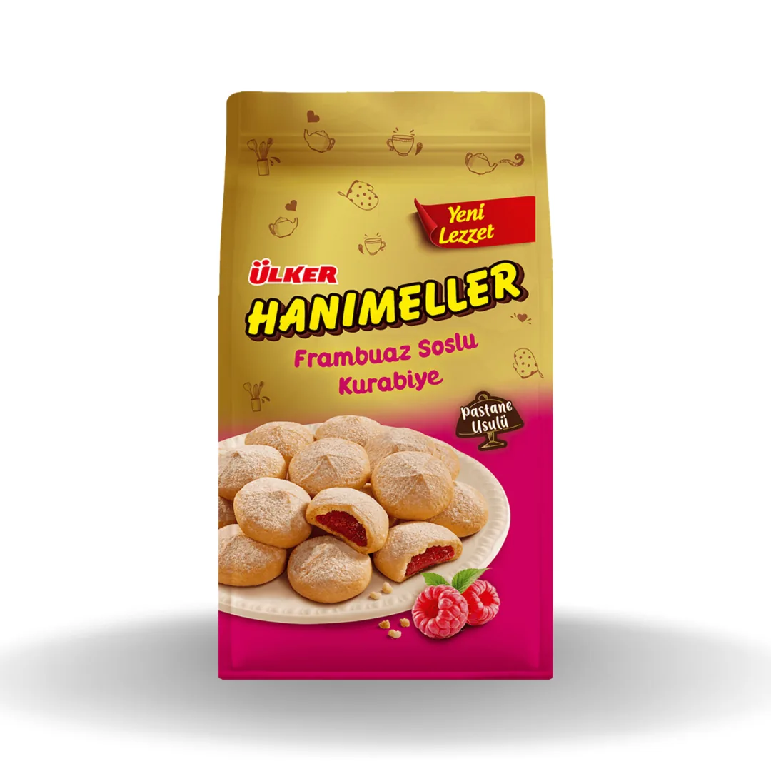 Ülker Hanımeller Poşet Frambuaz Soslu 150 Gr