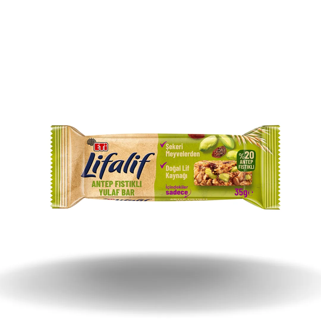 Eti Lifalif Antep Fıstıklı Bar 35 Gr