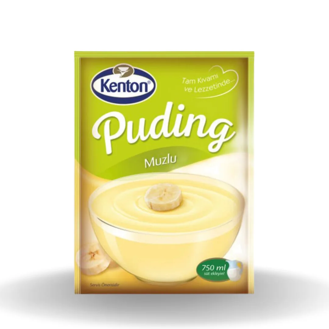 Kenton Puding Neşeli Tatlar Muzlu 125 Gr