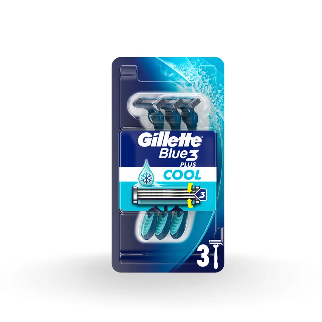 Gillette Blue3 Cool Kullan At Tıraş Bıçağı 3'Lu