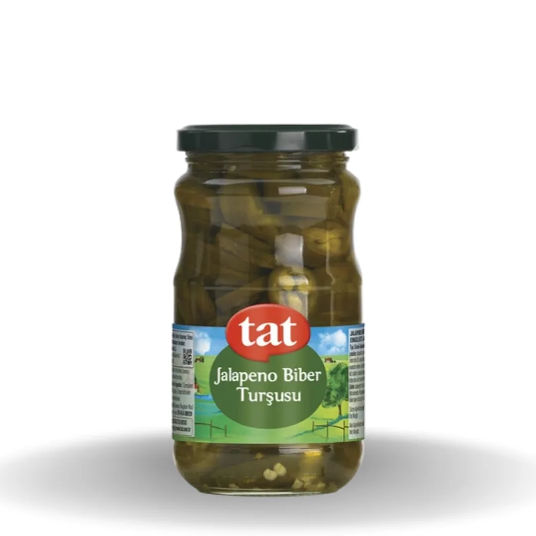 Tat Jalapeno Biber Turşusu Cam Kavanoz 330 G