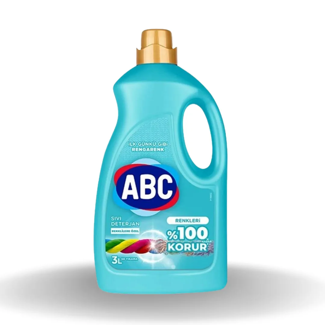 Abc Sivi Çamaşır Deterjanı Renklilere Özel 3 Lt