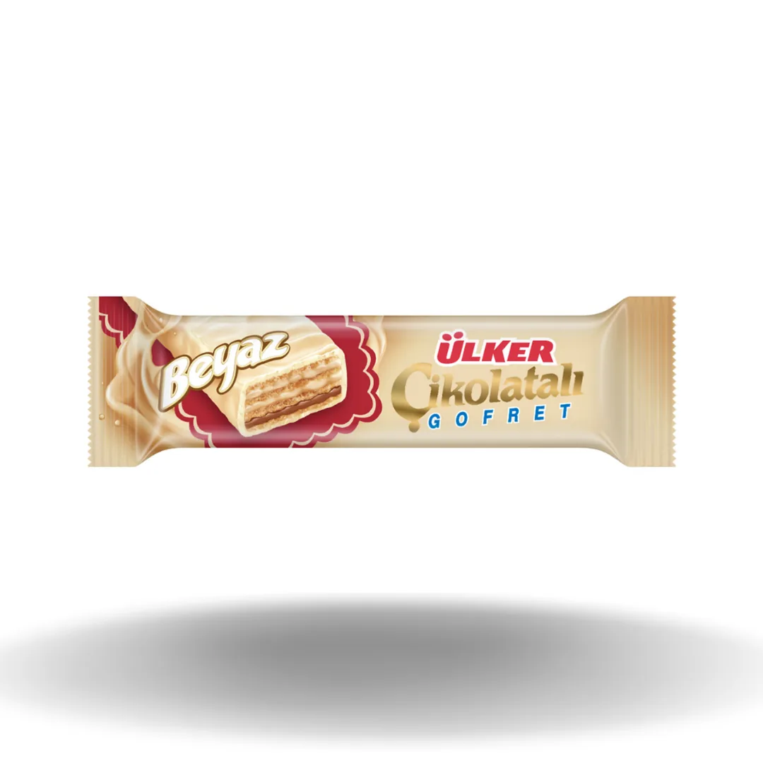 Ülker Çikolatalı Gofret Beyaz 35 Gr