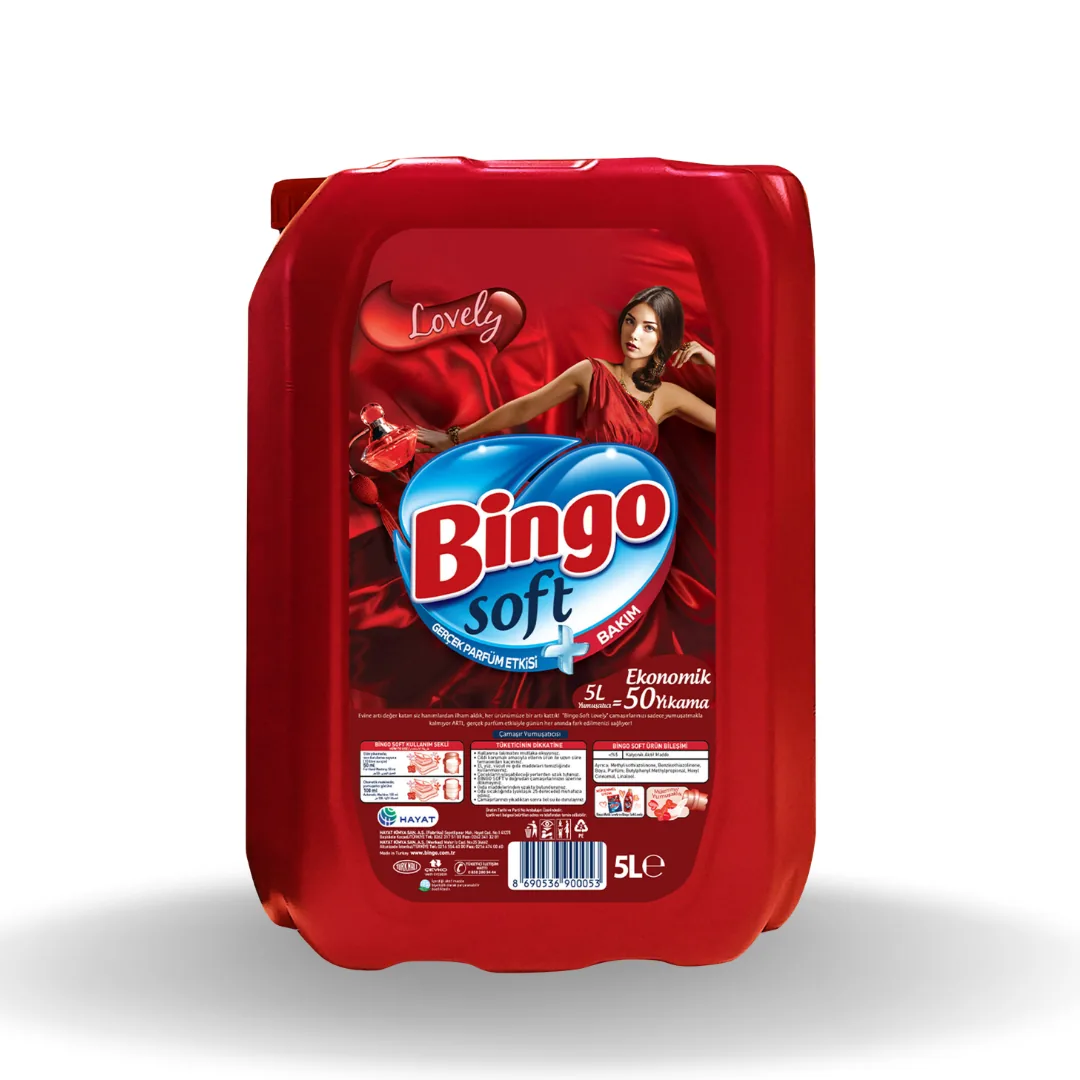 Bingo Soft Lovely Çamaşır Yumuşatıcı 3 Lt
