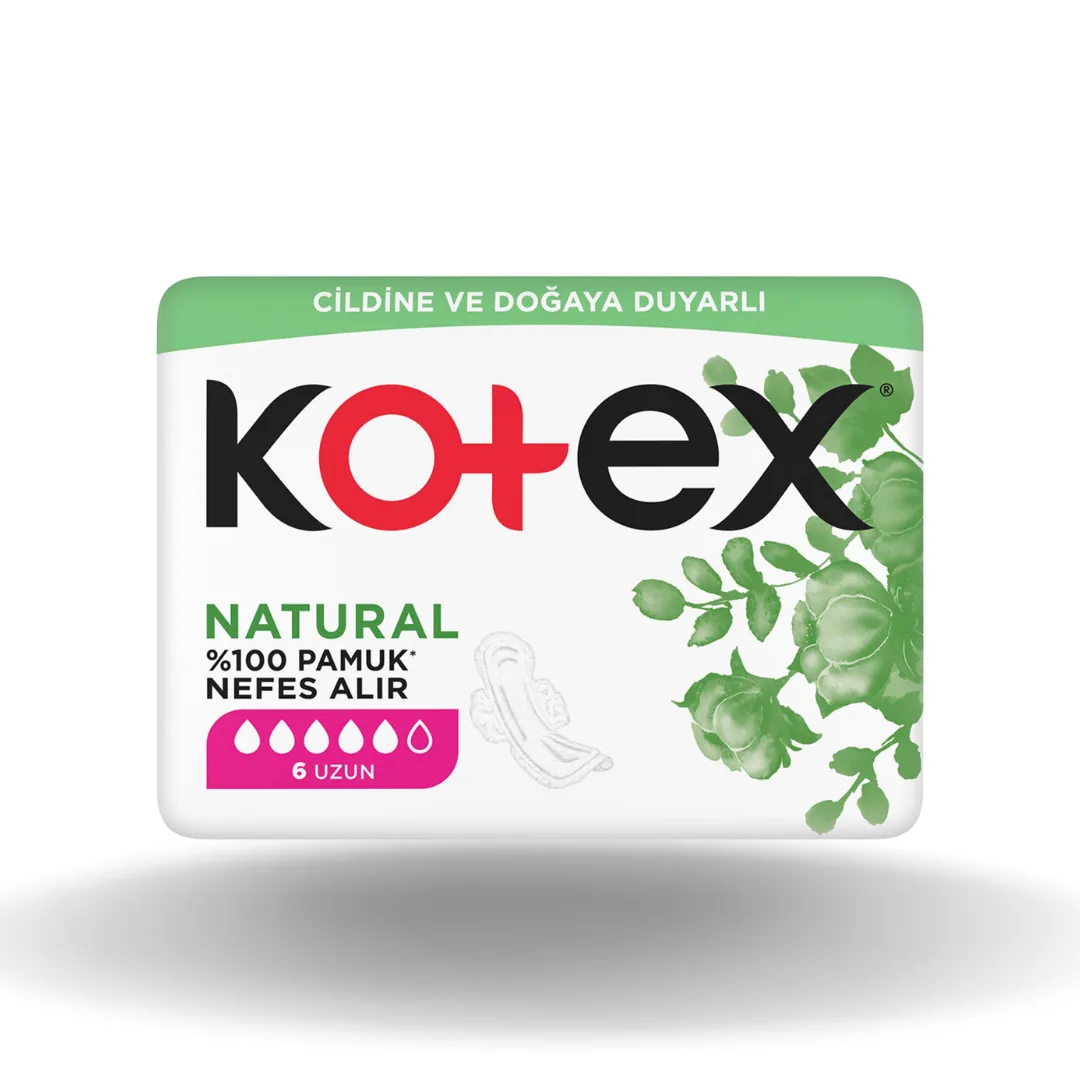 Kotex Natural Ultra Single Uzun 6LI