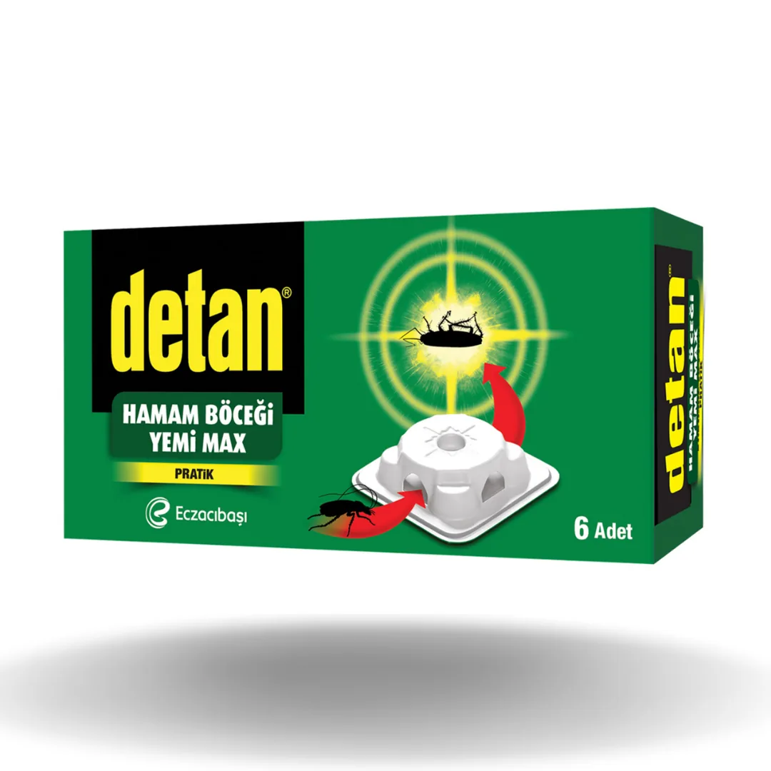 Detan Hamam Böceği Yemi 6 LI