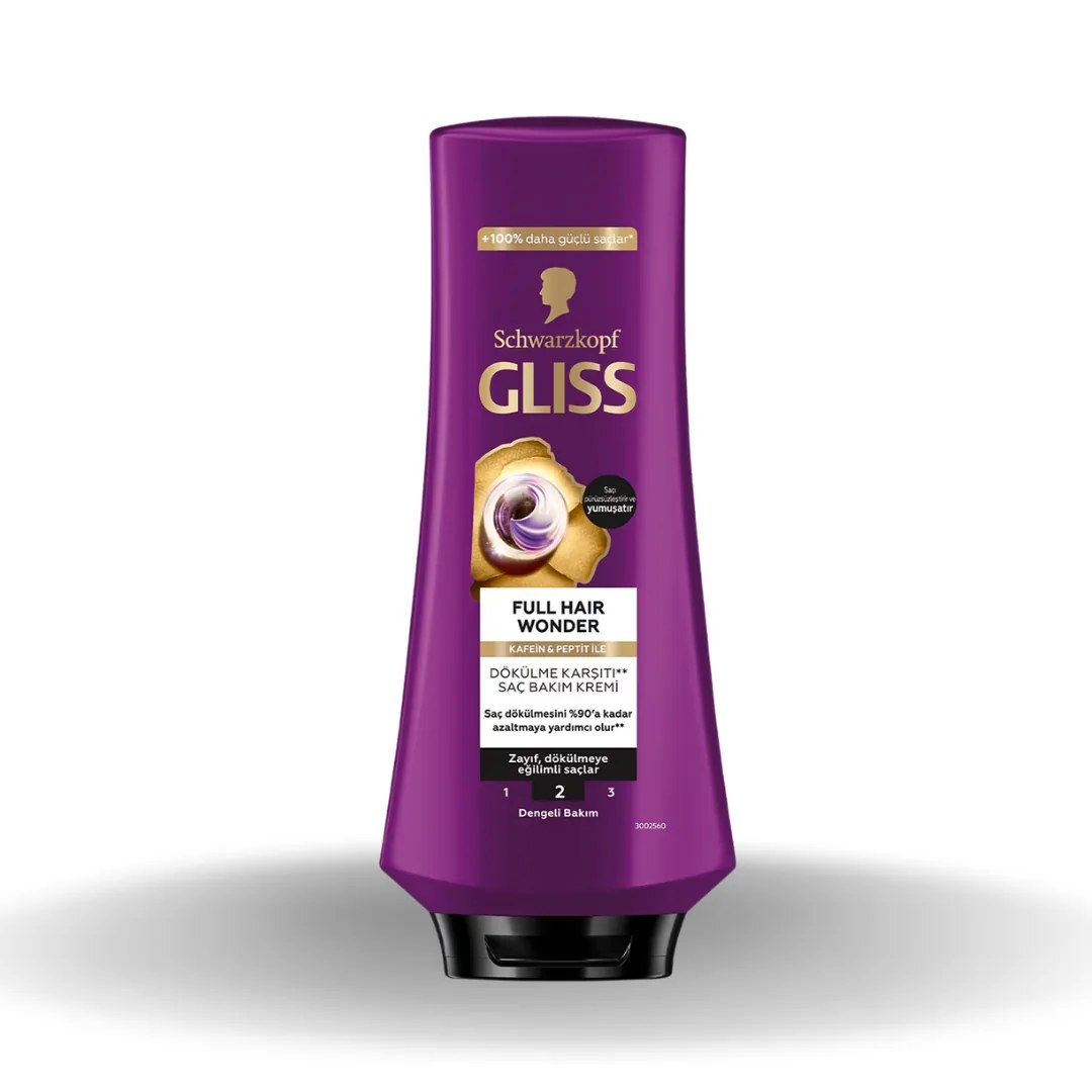 Gliss Full Hair Wonder Dökülme Karşıtı Saç Kremi 360 Ml