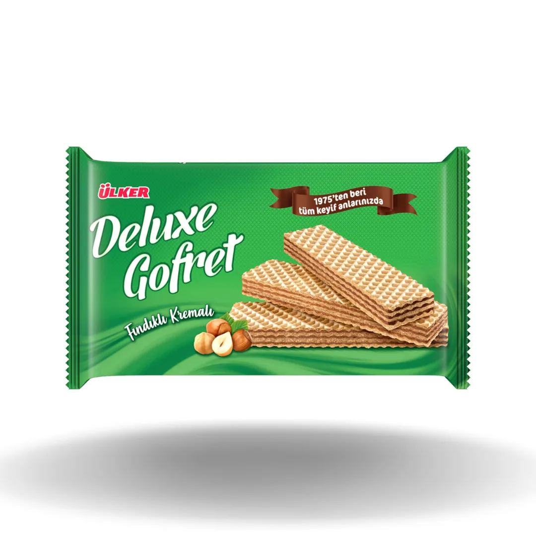 Ülker Deluxe Fındıklı Gofret 220 Gr