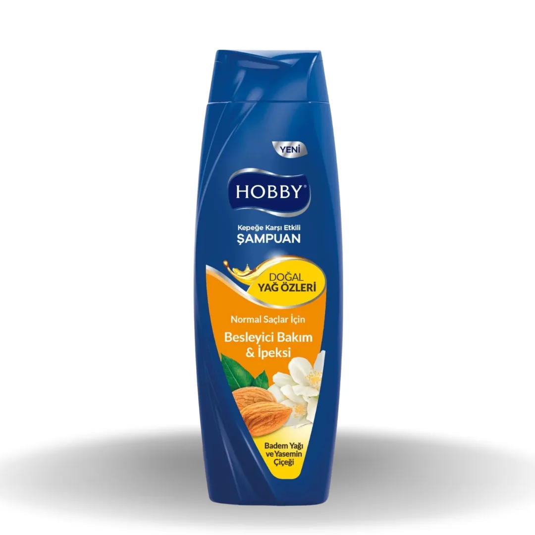 Hobby Yağ Özlü Badem Yasemin Şampuan 600 Ml