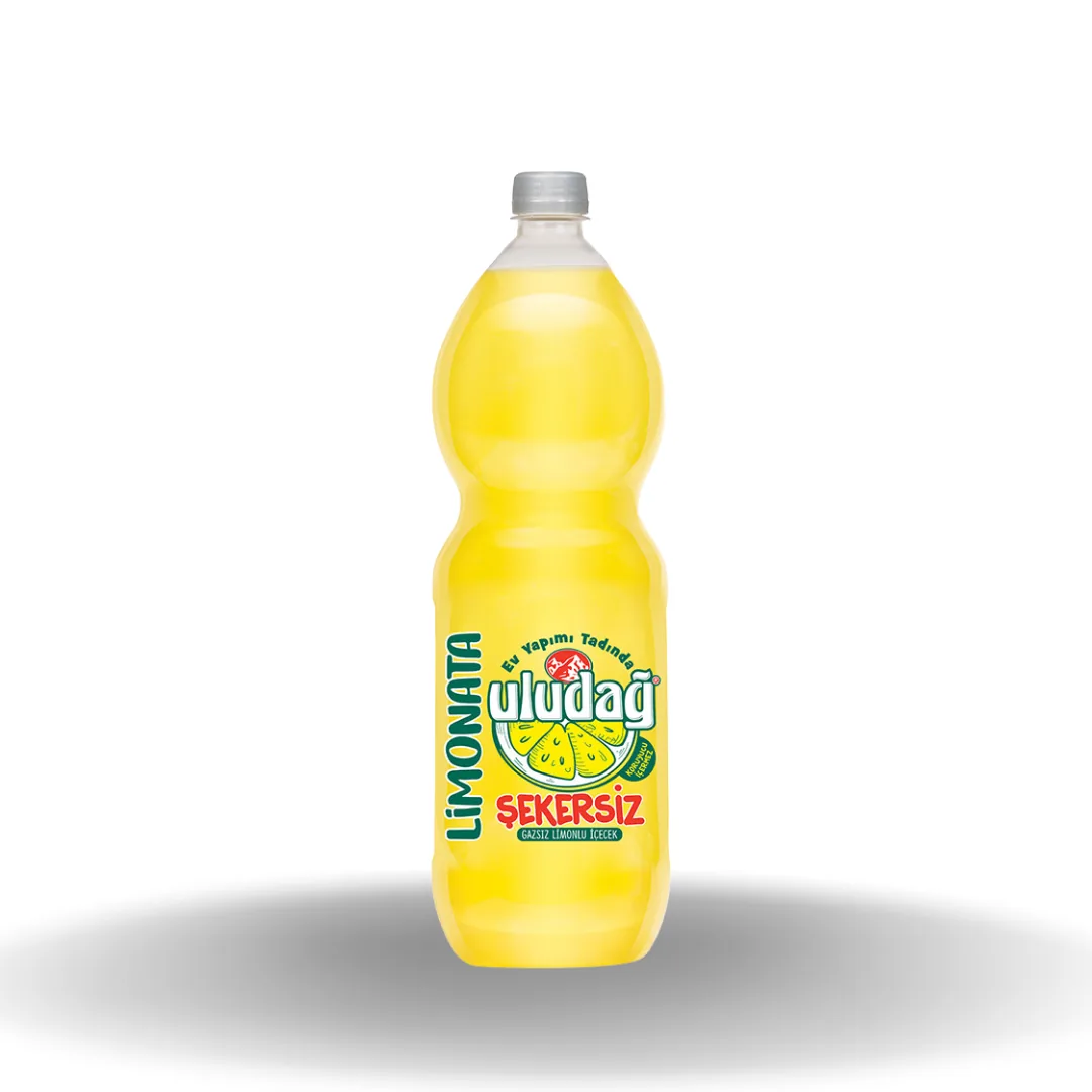 Uludağ Pet Şişede Şekersiz Limonata 2 Lt