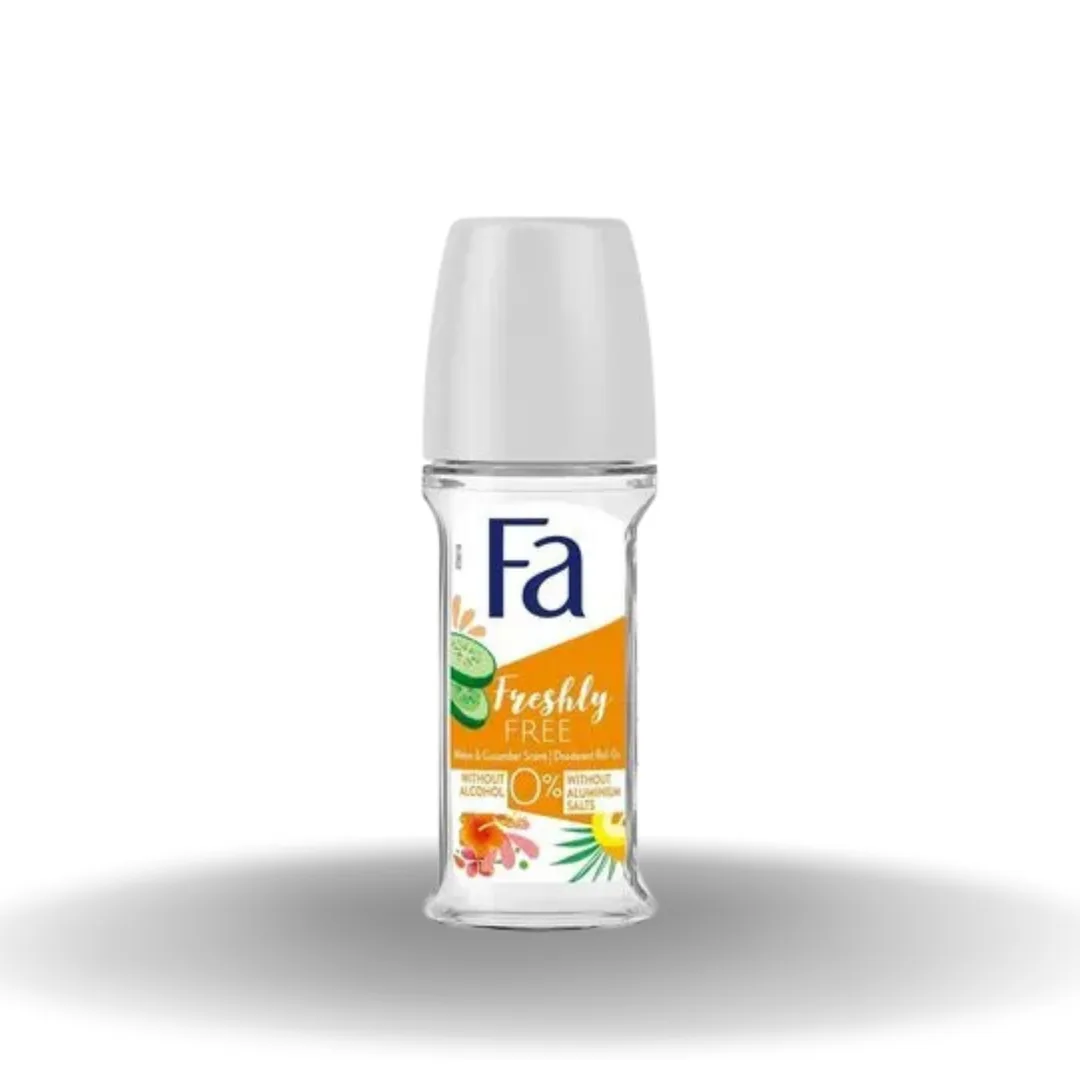 Fa Freshly Free Cucumber Melon Roll-On Deodorant 50 Ml