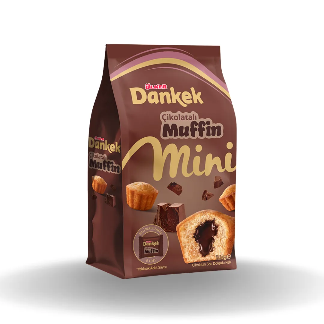 Ulker Dankek Mini Çikolatalı Muffin 135 Gr