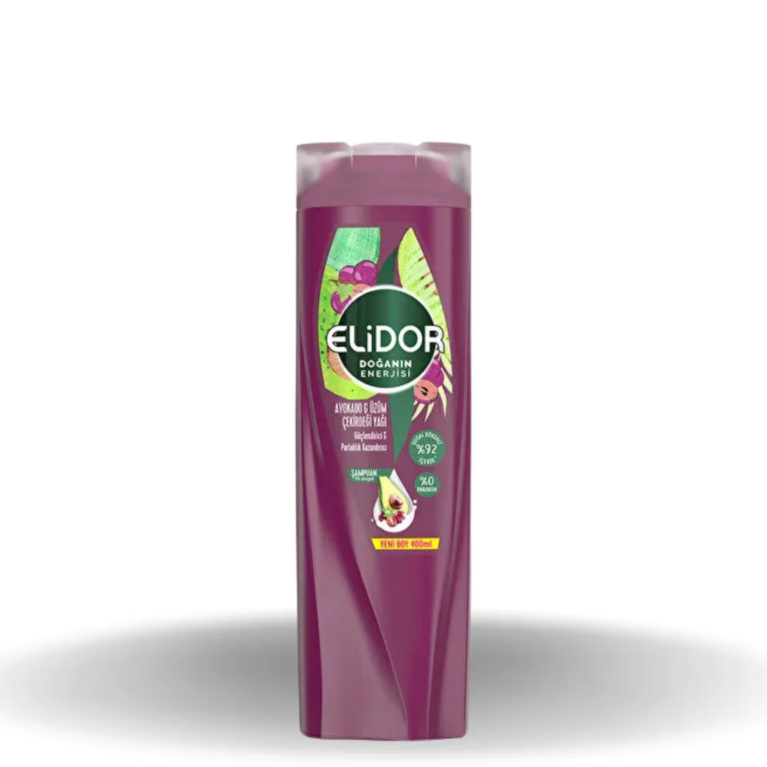 Elidor Avokado Üzüm Çekirdeği Şampuan 400 Ml