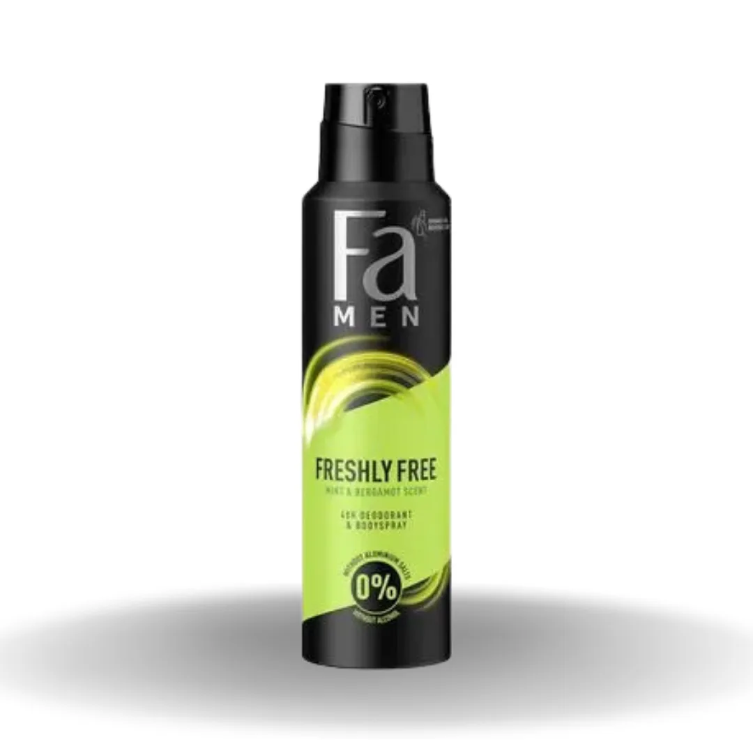 Fa Fresh Free Mint Bergamot Deodorant Sprey 150 Ml