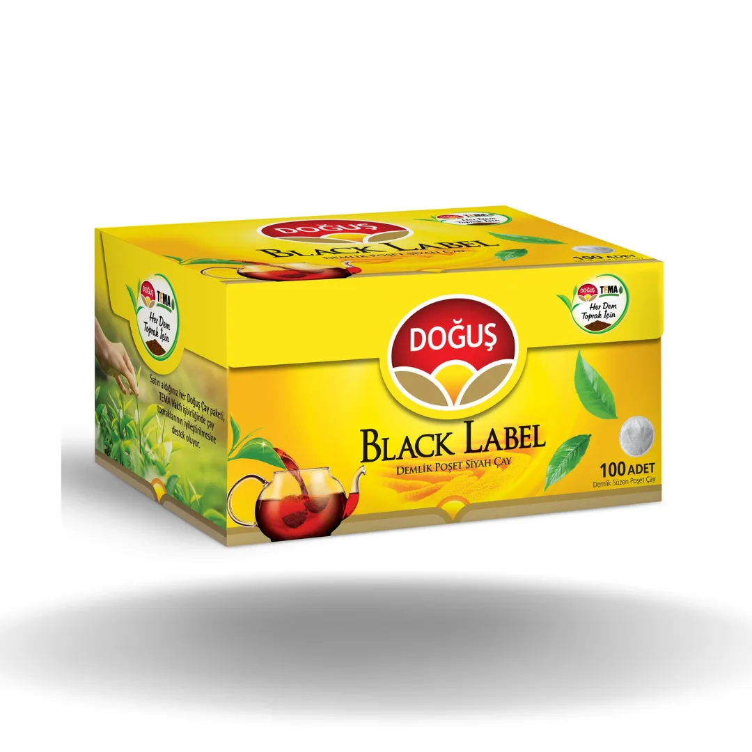 DOĞUŞ BLACK LABEL DEMLİK ÇAY 100'LÜ