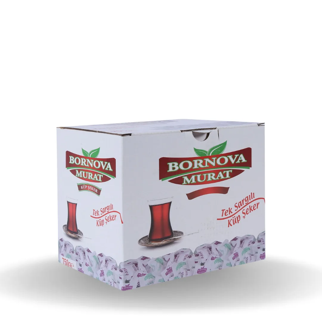 Bornova Murat Tek Sargılı Küp Şeker 750 G