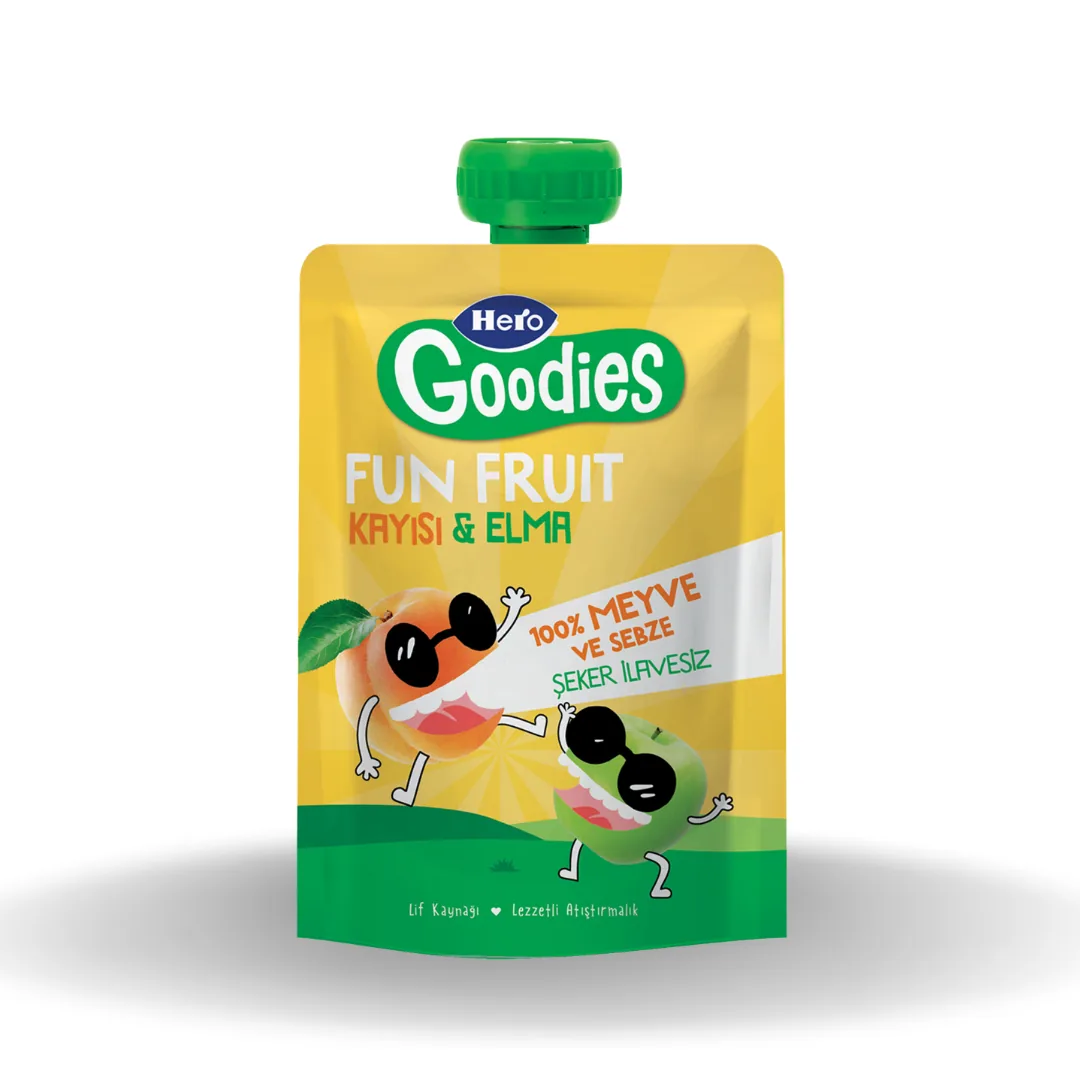 Hero Goodies Kayısı & Elma 100 Gr