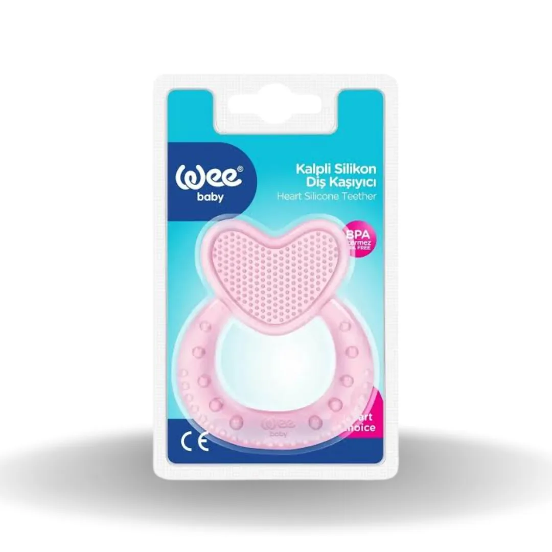 Wee Baby Kalpli Silikon Diş Kaşıyıcı